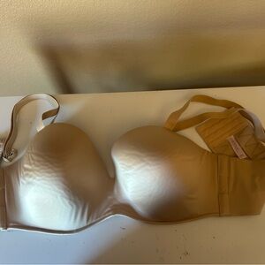 Cacique Seamless Nude Strapless Convertible Bra 42dd